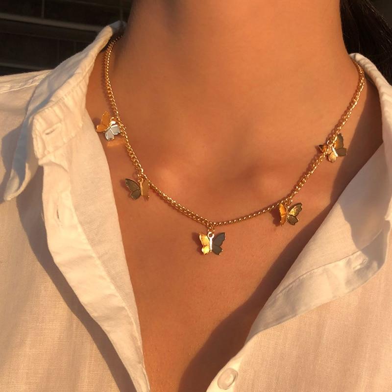 Blooming Butterfly Metamorphosis Necklace