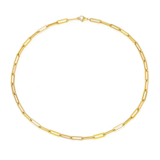 Elegant Archen Chain Necklace | Gold