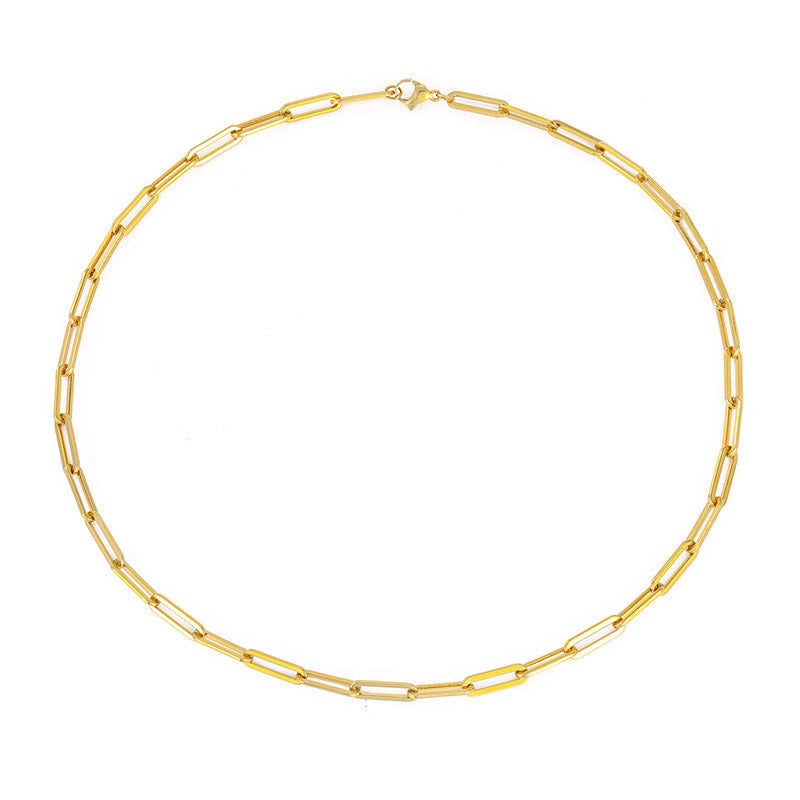 Elegant Archen chain necklace
