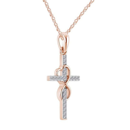 Blessed infinity crucifix cross