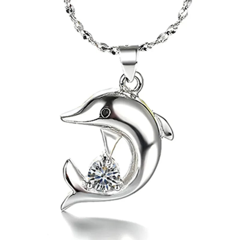 Sterling Silver Dolphin Jewelry Box