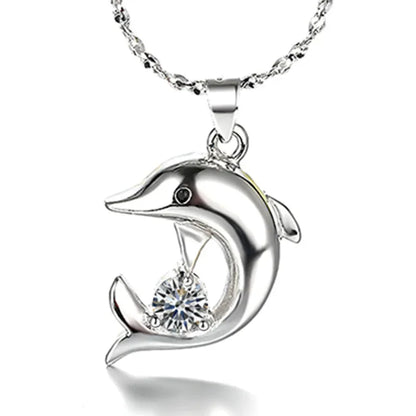 Sterling Silver Dolphin Jewelry Box