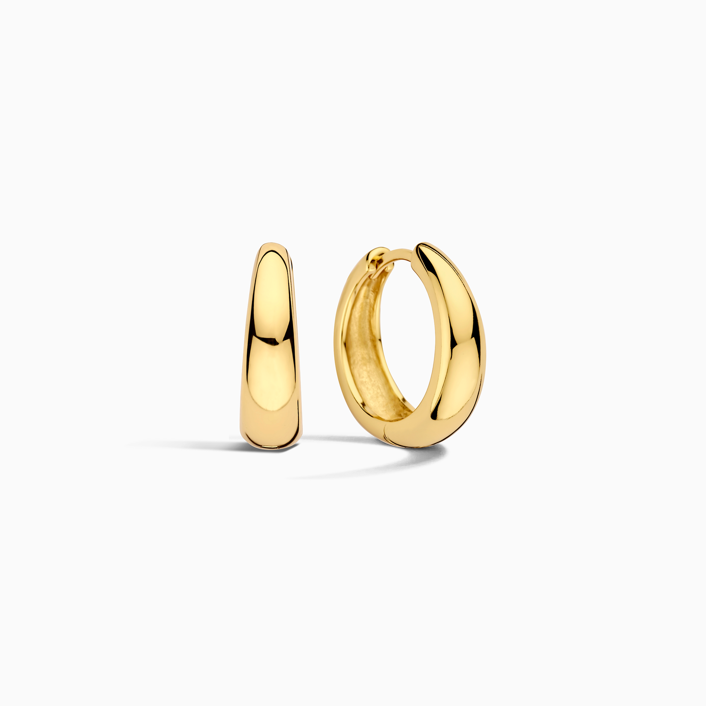 Rue Statement Circle Earrings | Gold