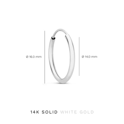 Noemie Sorel Earrings | White Gold