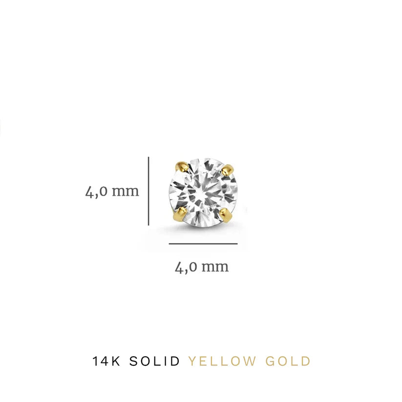 Moon Tears Stone Earring Set | Gold