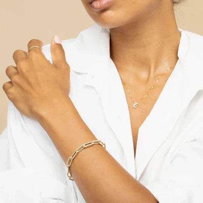 Cross Necklace | White Gold