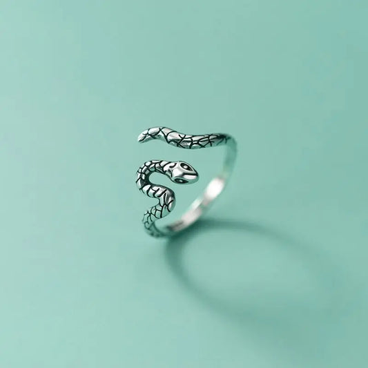 Sterling Silver Serpent Ring