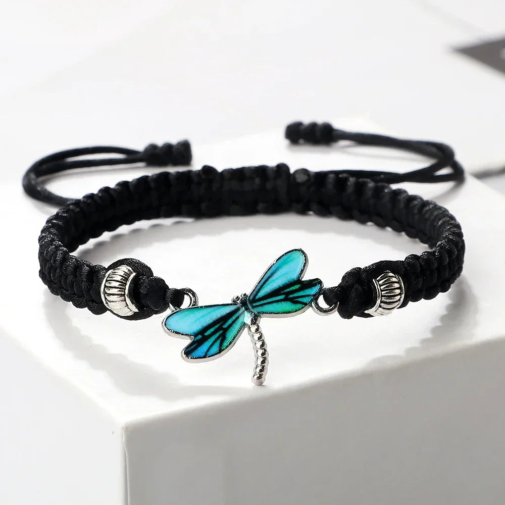 Hand-Woven Dragonfly Dreams Bracelet