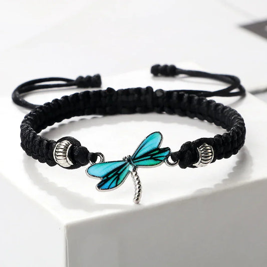 Hand-Woven Dragonfly Dreams Bracelet