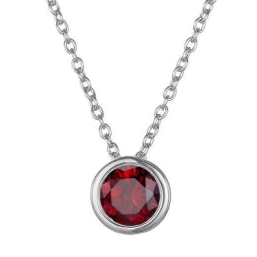 Lyra birthstone necklace