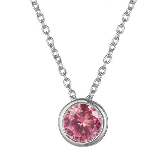 Lyra birthstone necklace