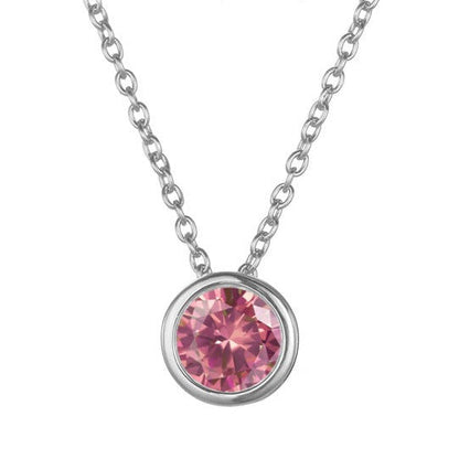Lyra birthstone necklace