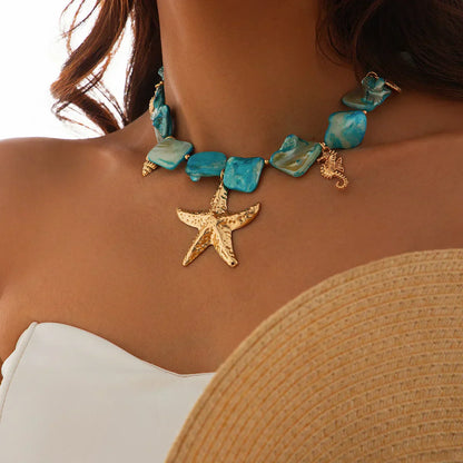 Blue Ocean Dreams Necklace
