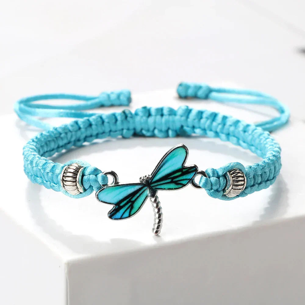 Hand-Woven Dragonfly Dreams Bracelet