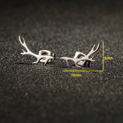 Fine Antler Earrings