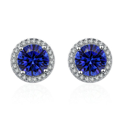 Aurielle Solwyn Blue Set | White Gold