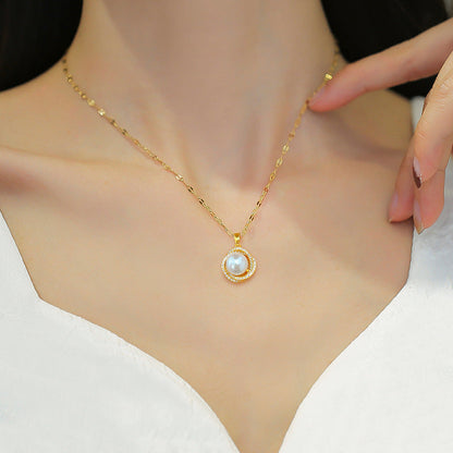Burchette pearl pendant