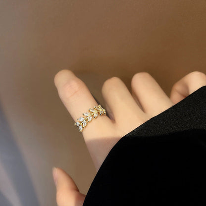 Odyssey minimalist golden ring