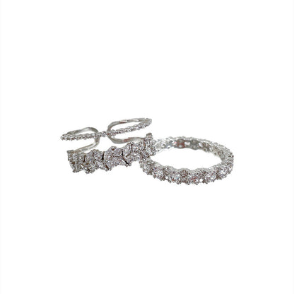 Vivori double cross necklace