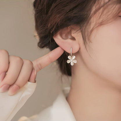 Sol golden ring earrings