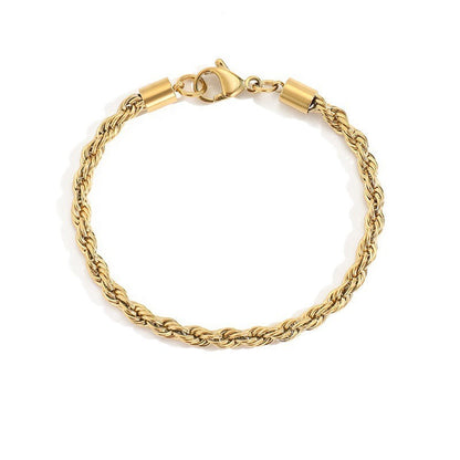 Olivia braided chain bracelet