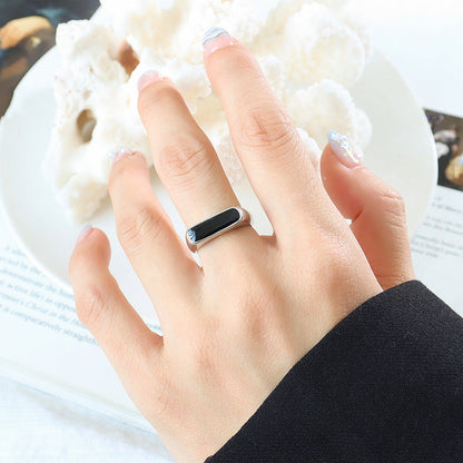 Brenda golden onyx ring