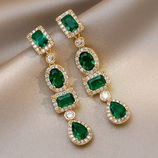 Clarion Verdancia Earrings | White Gold