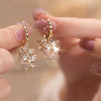 Creative Spring Star drop earrings