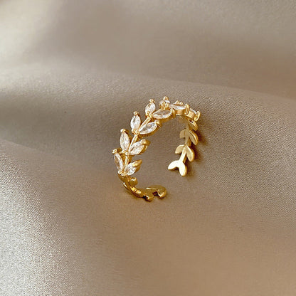 Odyssey minimalist golden ring