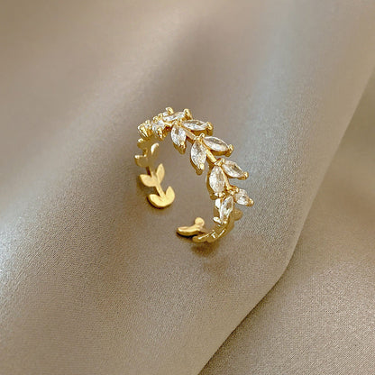 Odyssey minimalist golden ring