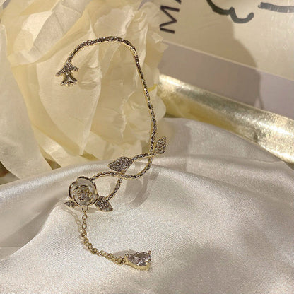 Brilliant petal spinner bracelet