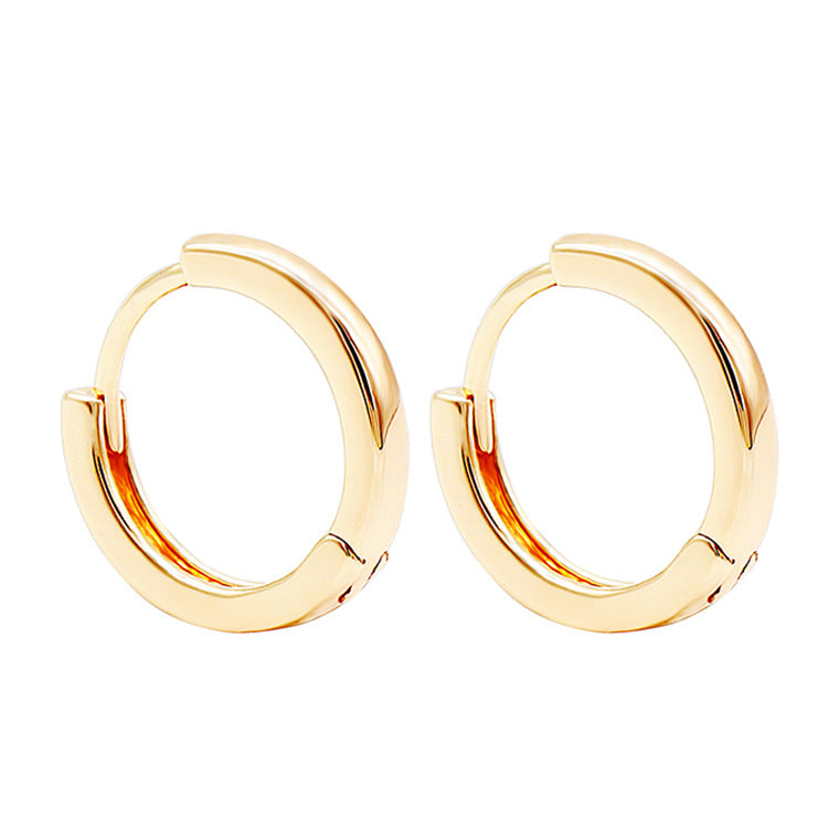 Aurelia golden wrapping ring earrings