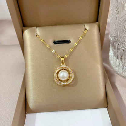 Burchette pearl pendant