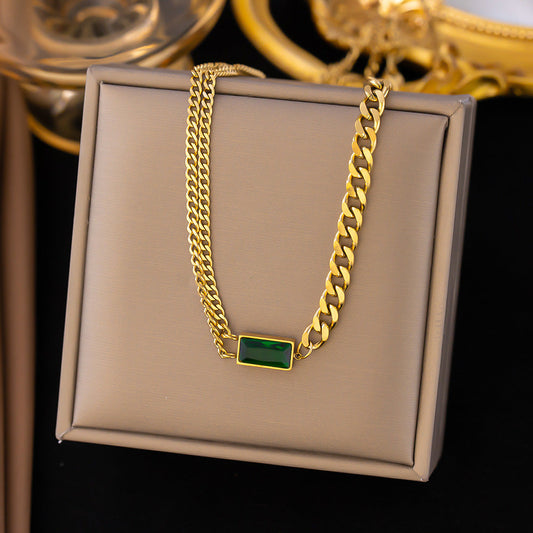 Verde Hearts Bracelet | Gold