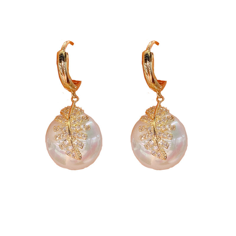 Paradise pearl earrings
