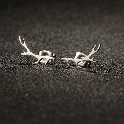 Fine Antler Earrings
