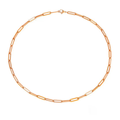 Elegant Archen Chain Necklace | Gold
