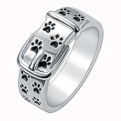 Cute and Stylish Inspired Dog Ring Necklace