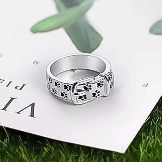 Cute and Stylish Inspired Dog Ring Necklace