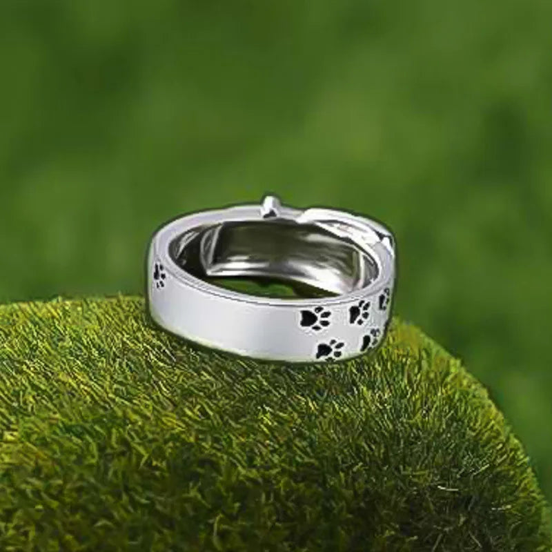 Cute and Stylish Inspired Dog Ring Necklace