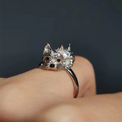 Retro Adjustable Dog Ring