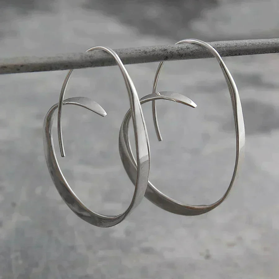 Spiral earrings