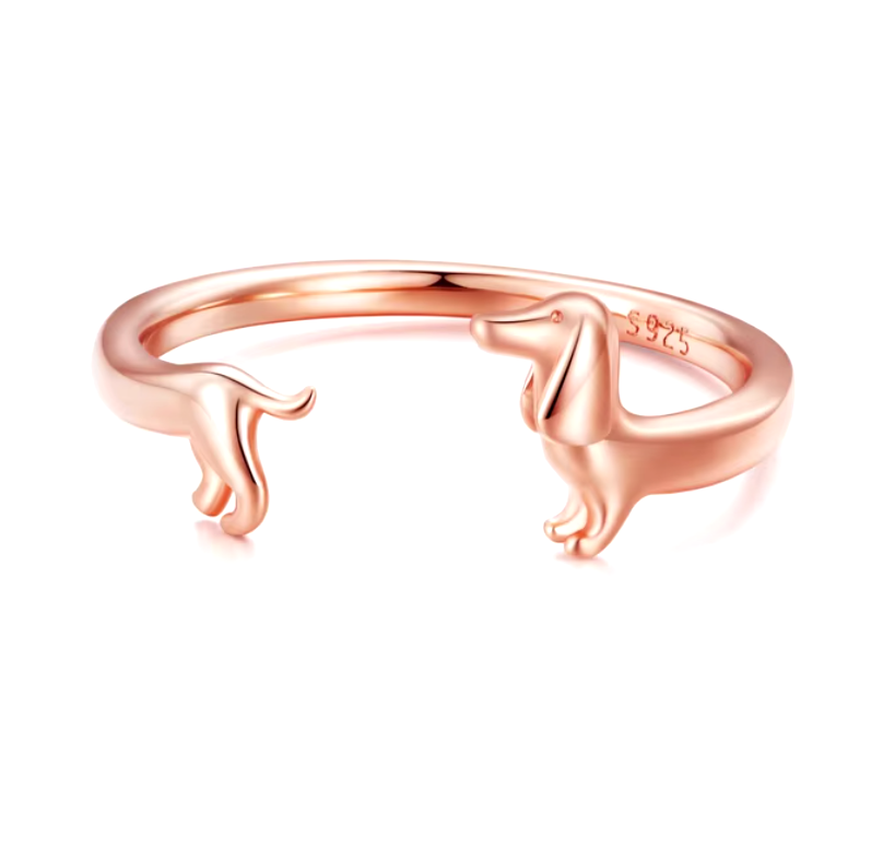 Dachshund Wrap Ring - For the Love of Your Pup