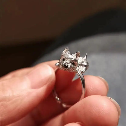 Retro Adjustable Dog Ring