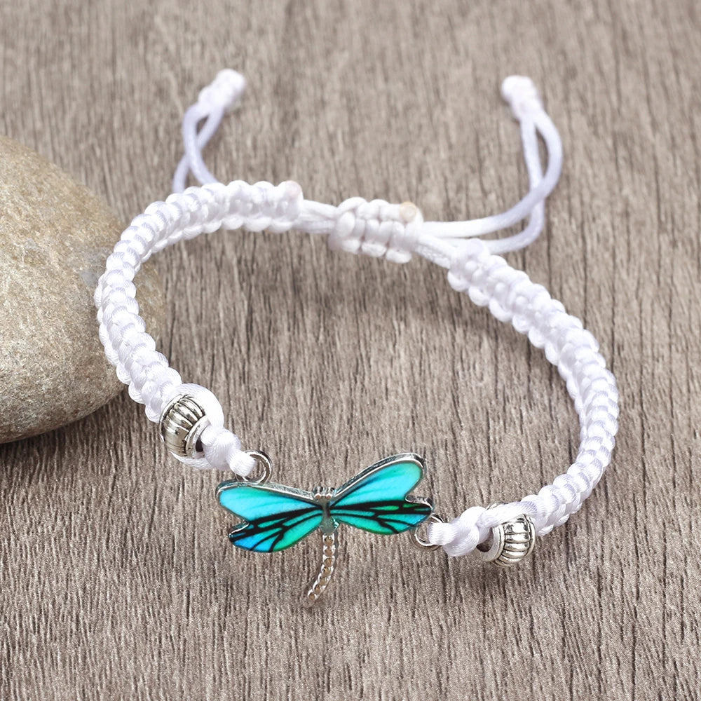 Hand-Woven Dragonfly Dreams Bracelet