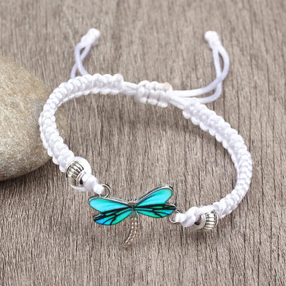 Hand-Woven Dragonfly Dreams Bracelet