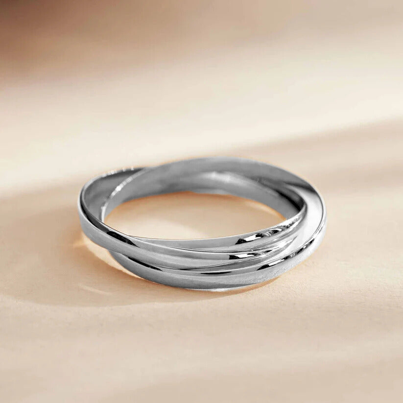 Domitia Calvina Bracelet Set | White Gold