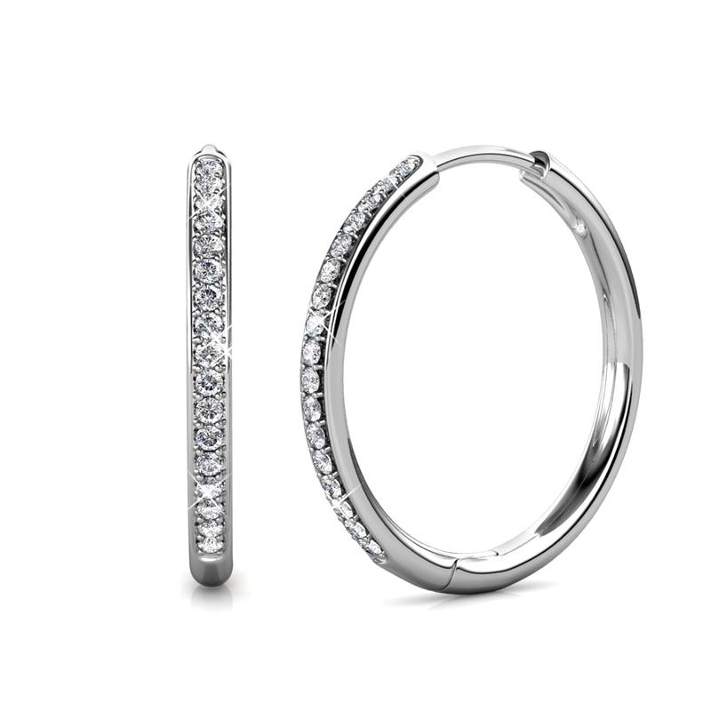Sorel Pavé Earrings | Gold