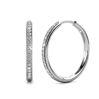 Sorel Pavé Earrings | Gold