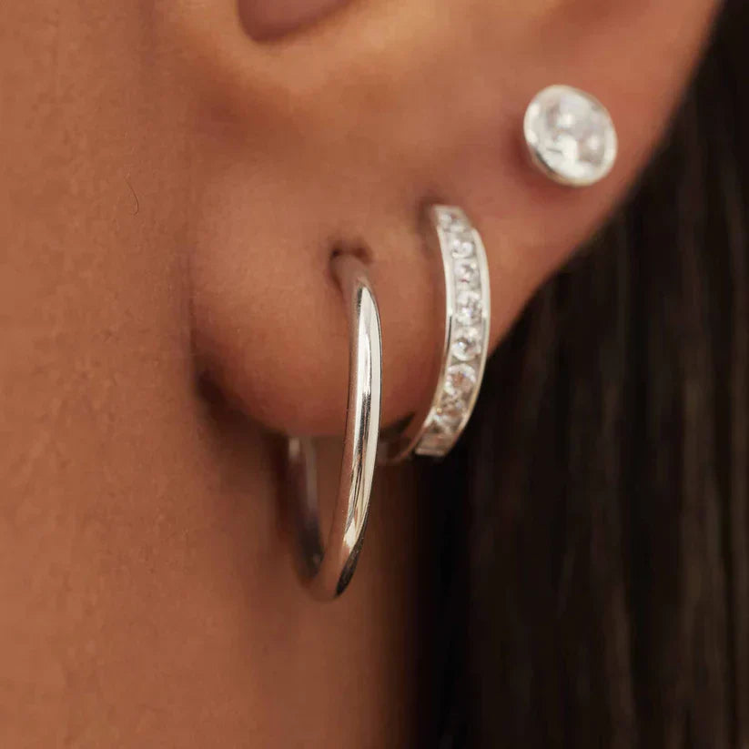 Noemie Sorel Earrings | White Gold